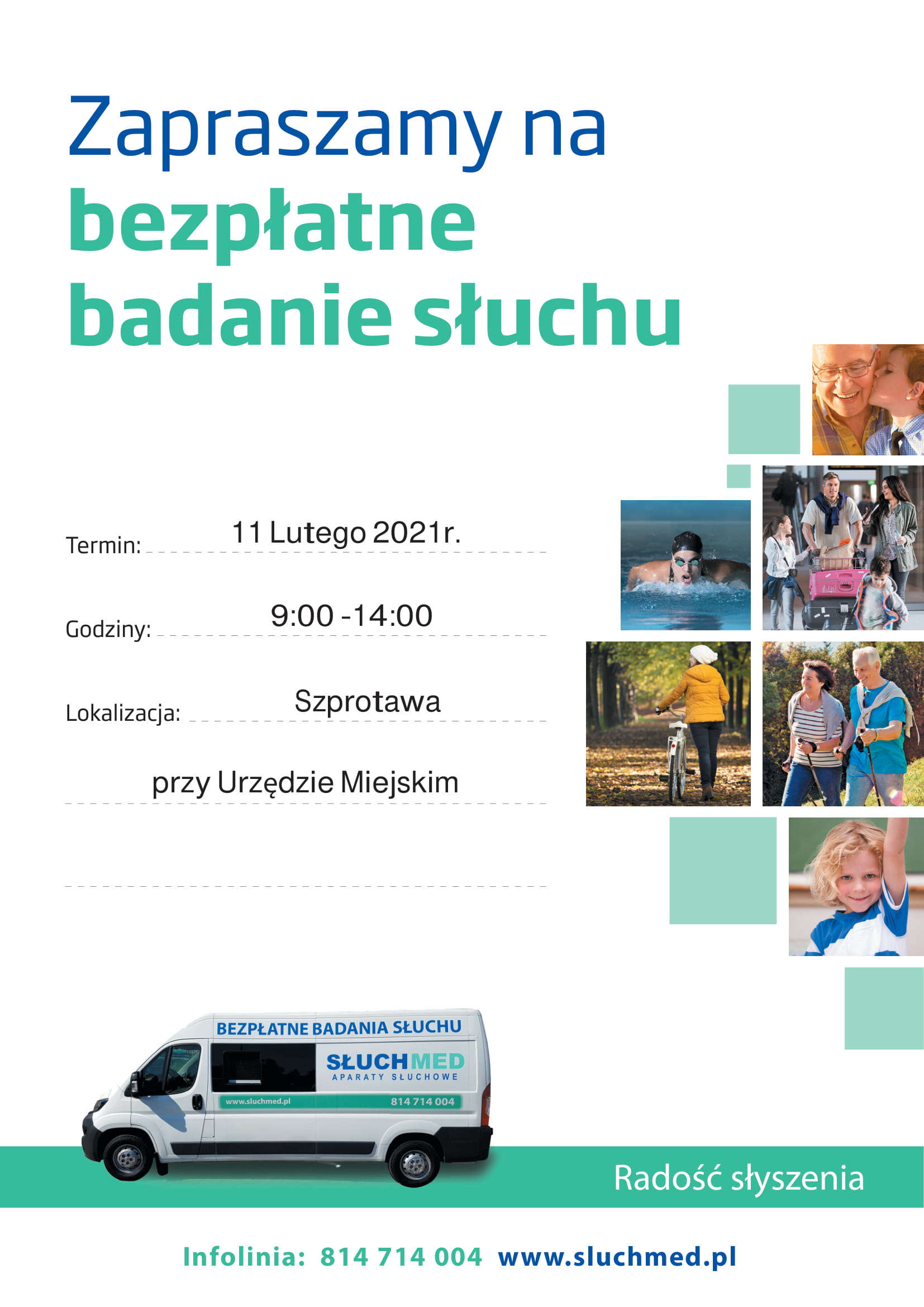 Ilustracja do informacji: Bezpłatne badanie słuchu w Szprotawie