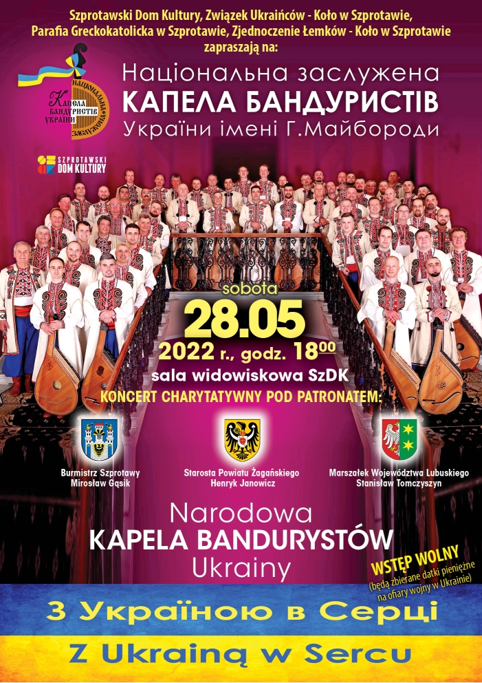 Ilustracja do informacji: Koncert "Z UKRAINĄ W SERCU"
