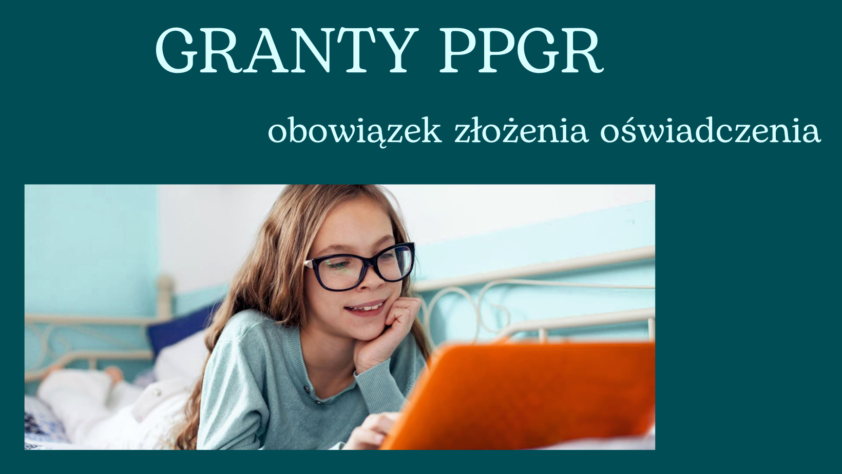 Ilustracja do informacji: Granty PPGR - oświadczenie o prawidłowym wykorzystaniu otrzymanego sprzętu komputerowego 