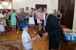 Miniatura zdjęcia: Uroczystość przyjęcia przedszkolaków w poczet społeczności samorządowej Szprotawy 8