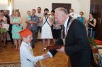 Miniatura zdjęcia: Uroczystość przyjęcia przedszkolaków w poczet społeczności samorządowej Szprotawy 13