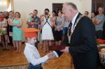 Miniatura zdjęcia: Uroczystość przyjęcia przedszkolaków w poczet społeczności samorządowej Szprotawy 14